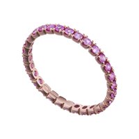 Anneau Golay Femme in Or rosé Zaffiro rosa 0.66 Ct AET011055ZP - AET011055ZP